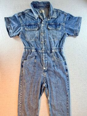 Free People We The Free Marci Jumpsuit Sz L NWOT